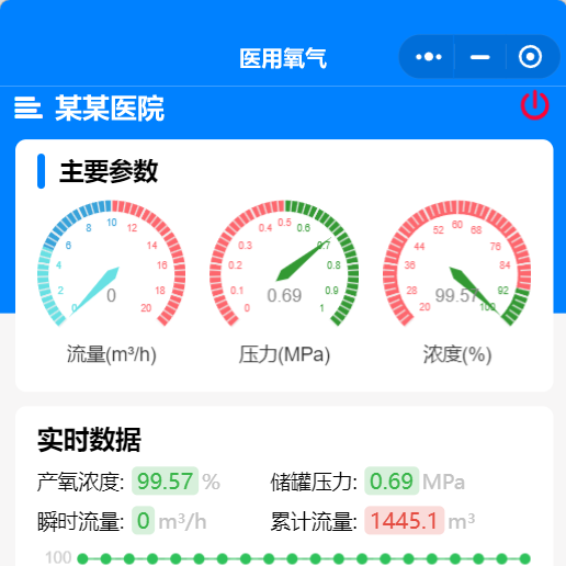 医用氧气管理APP及小程序